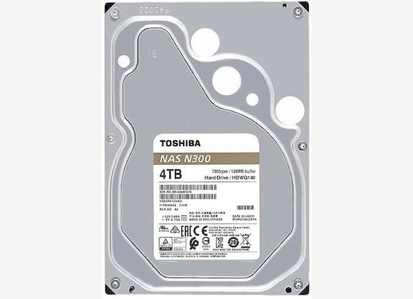 Esquire Technologies | Toshiba 4TB N300 SATA III 3.5 Inch Hard Drive